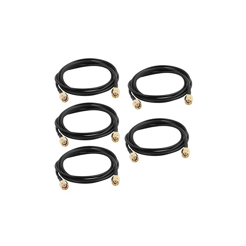 DealMux 1Pcs RG174 RP-SMA