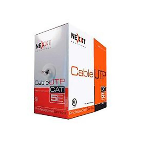 Cable Datos UTP negro Cat C5e Cu PE NE.