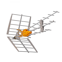 Antena DAT BOSS Televes 149921 UHF C/21-48, 2º Dividendo Digital (LTE700)  17 dBi 48 dBi BOS on