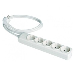 Regleta de enchufes aereos, varias conexiones