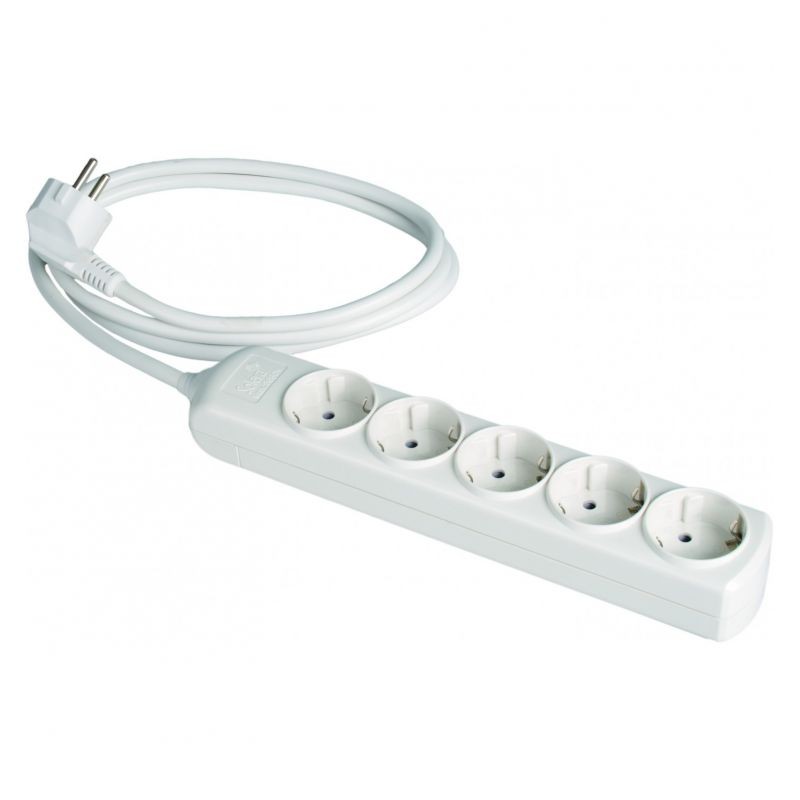 Regleta de enchufes aereos, varias conexiones