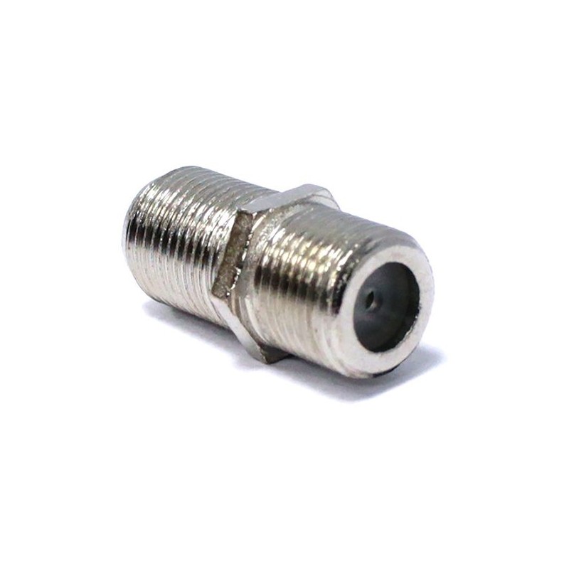 Conector empalmador F Hembre Hembra