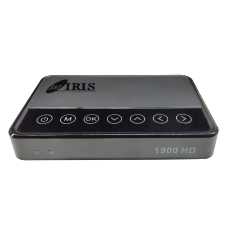 IRIS 1900 - RECEPTOR DE SATELITE DIGITAL, CANALES DE HD