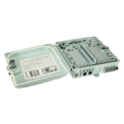 Caja para hasta 12 fusiones, de interior, 2E y 2S de 1