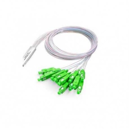 Splitter óptico 1x16 SC/APC, G657A1, 1.5 metros