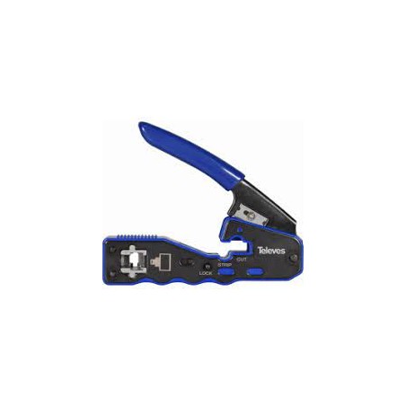 CRIMPADORA CORTE RJ45 PASANTE 209802