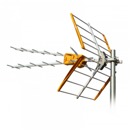 Antena Televes 149221 V Zenit UHF, C/21 AL 48 , 15 dBi- 2.Dividendo Digital (LTE700)