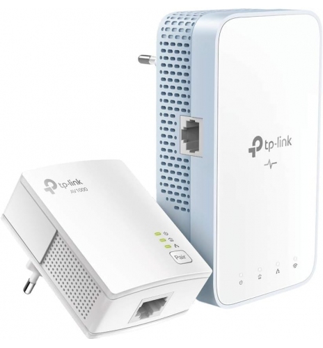 TP-Link CPL WiFi AC1200 Mbps + CPL 1000 Mbps con Puerto Gigabit Ethernet, Kit de 2